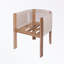 ensemble de 2 chaises de salle à manger avec coussin moelleux