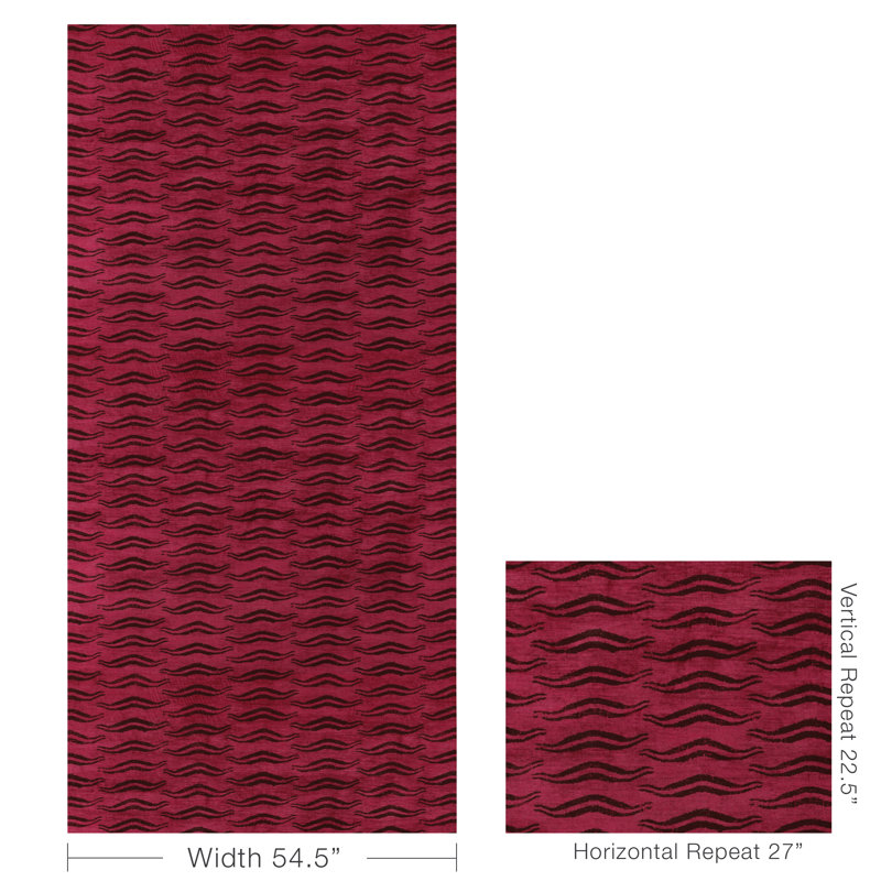 Beckett Velvet, Garnet