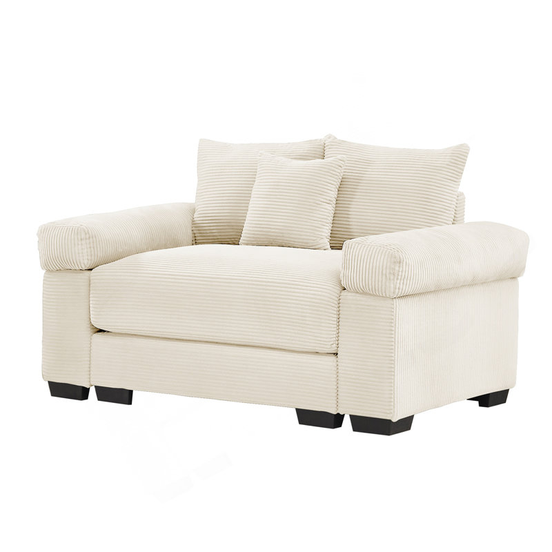 Canapé modulaire surdimensionné 54,3 po Cloud, Beige