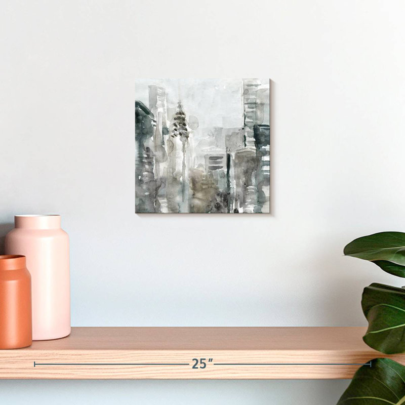 Sireci New York Streets Abstract, 10" H x 10" W