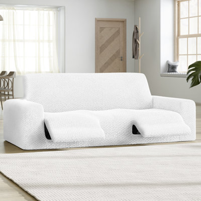 Housse extensible pour canapé inclinable - Douce au toucher et facile à nettoyer - Collection Velvet