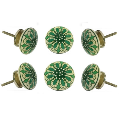 Herne Oversized 2" Diameter Mushroom Knob Multipack