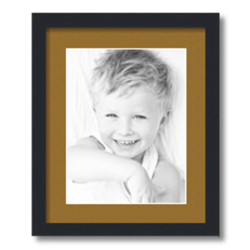 Matte Picture Frame with Mat, El Dorado