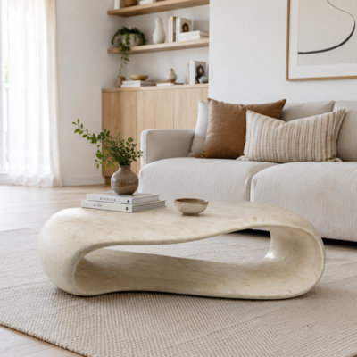 Sherrer Abstract Coffee Table with Storage
