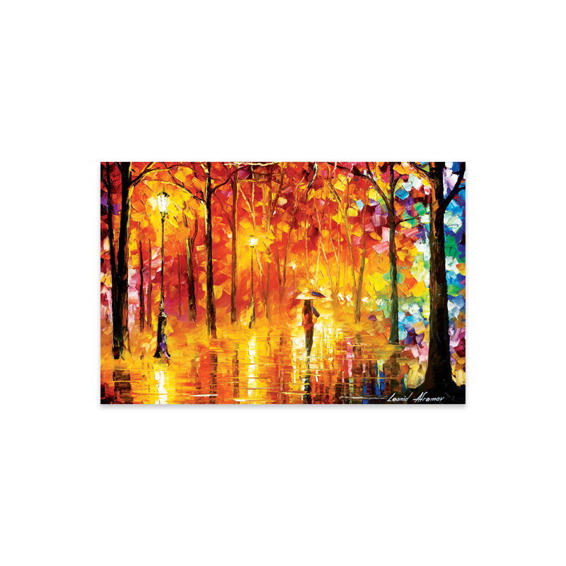 Signaux de l'amour sur plastique / acrylique par Leonid Afremov