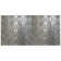 Victorian 48.5'' L x 24.5'' W Tin Glue Up Ceiling Tile In Shiny Silver