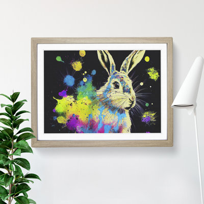 Hare Splash Vol.3 Abstract - Single Picture Frame Painting