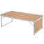 Rectangular Wood Metal Folding Outdoor Camping Table , 120cm W 60cm D