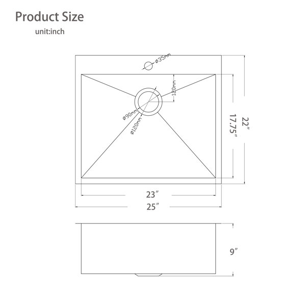 Dimensions du produit