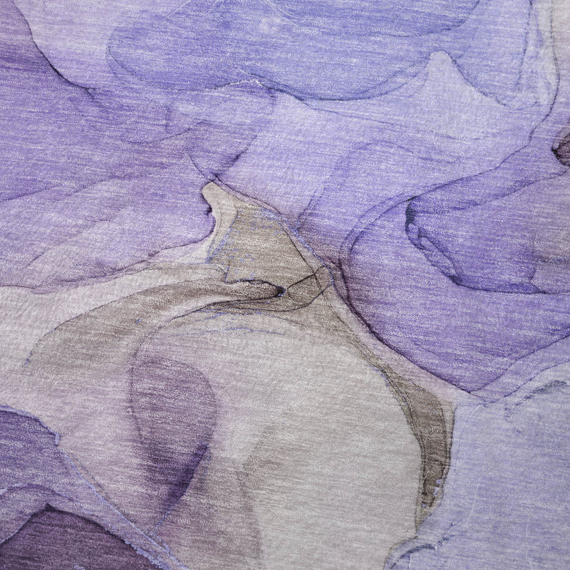 Jeté en sherpa Addison, Mauve