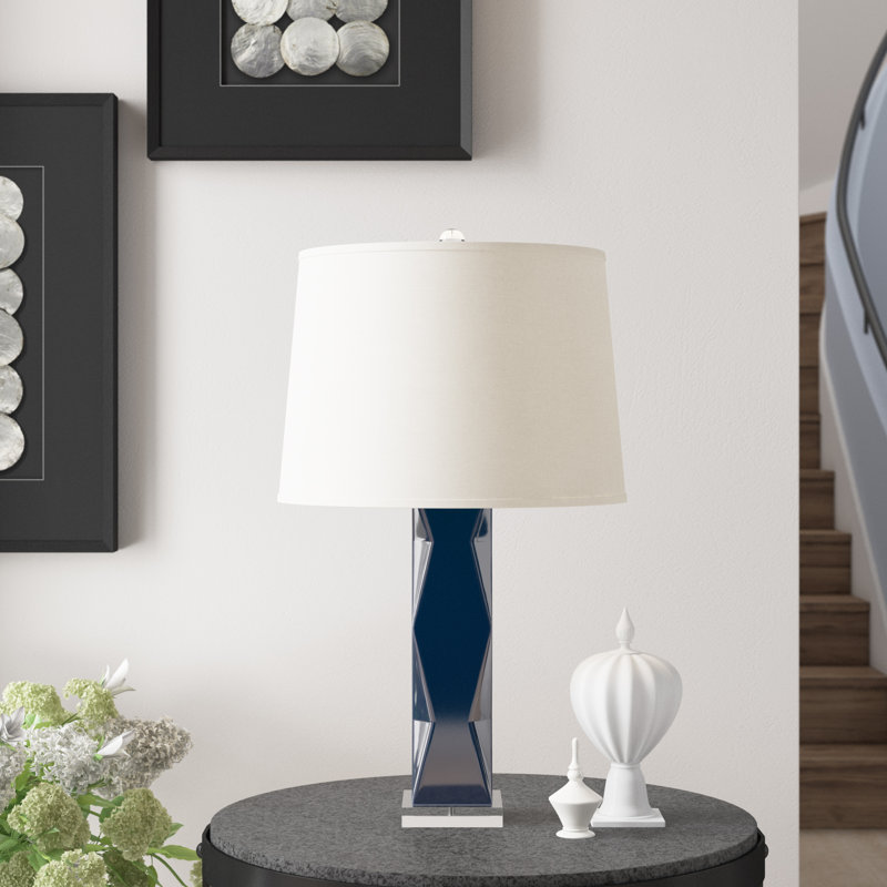 Molino Table Lamp, Navy Blue