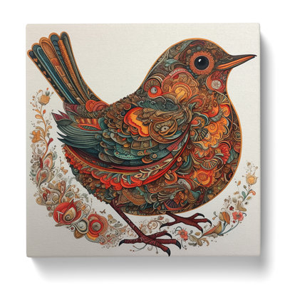 Robin Paisley No.1 - No Frame Print