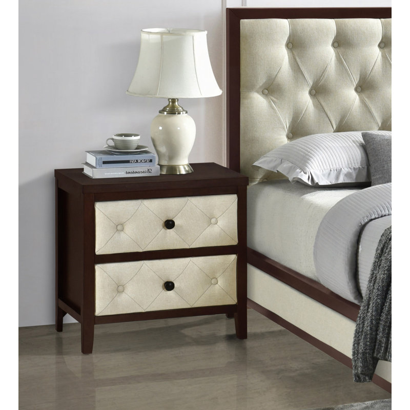 Table de chevet 1Pc, Espresso