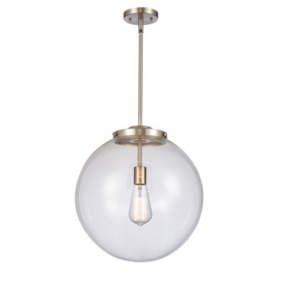 Luminaire suspendu simple à 1 lumière Frederick