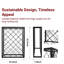 Bohlman Wine Bottle Rack Black