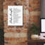 «The Lord's Prayer - French» par Seven Trees Design, estampe numérique sur toile-1182672476