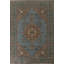 Tapis traditionnel bleu surteint 8 x 11