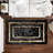 Black Tuscan Rectangular Rug With Gold Borders Genuine Tuscan Fur Carpet-1738342687