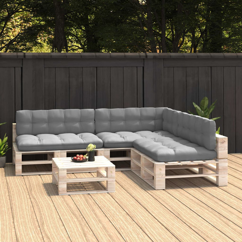 Toan Outdoor Seat / Back Cushion, Gray