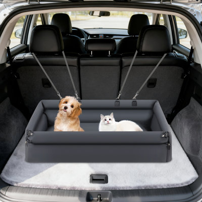 Portable Pet Car Seat Bed for Dogs & Cats