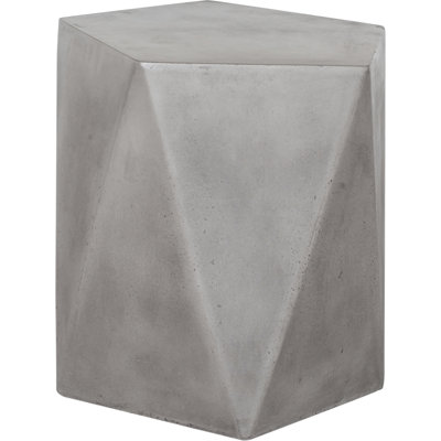 Gigi Concrete Accent Stool