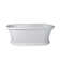 67" x 32" Freestanding Soaking Solid Surface Bathtub
