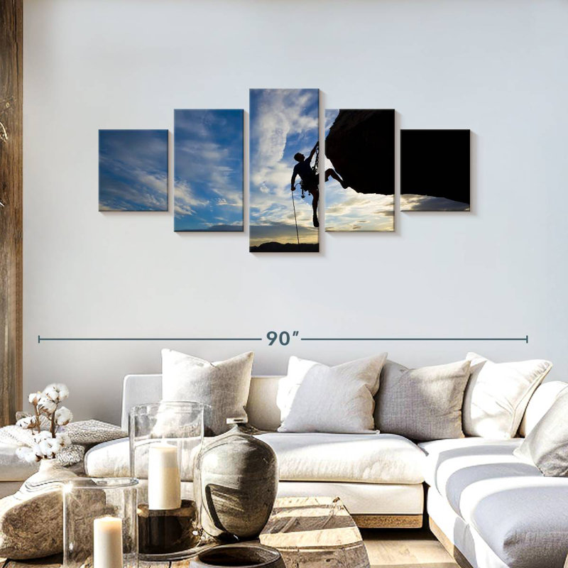 Keep Climbing, 30" H x 68" W