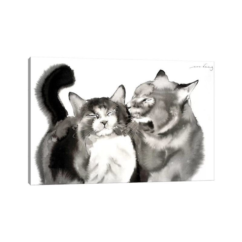 Adoring Love by Soo Beng Lim - Wrapped Canvas Painting
