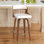 Tabouret de comptoir pivotant 26 po Carylon