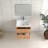 Wall Mounted Floating Bathroom Vanity Set