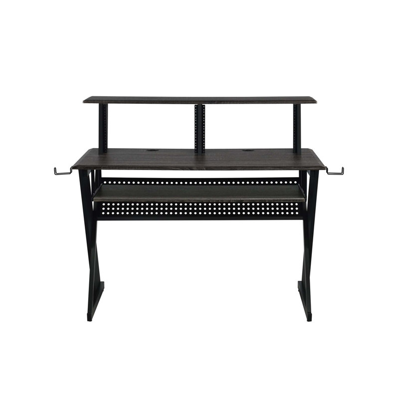 Bureau de musique avec plateau à clavier