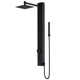 Orchid 39" H X 4" W 2-Jet Shower System with Hand Wand - Requires existing shower head connection