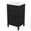Bathroom Vanity With Sink, Two Doors And One Drawer-863141202