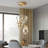Visham 3 - Light Bronze Gold Pendant