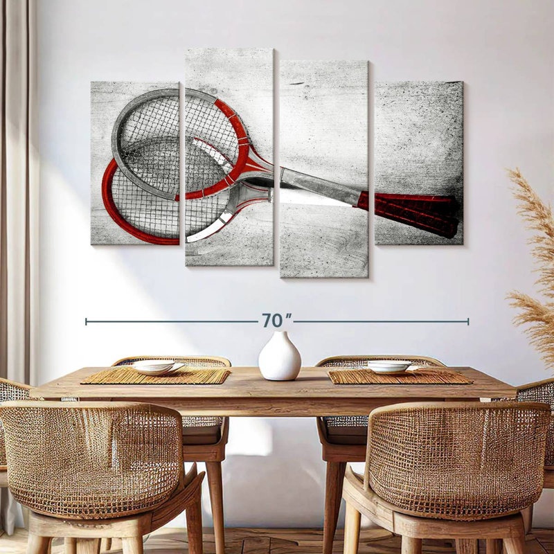 Tennis red pop Sireci, H 42 po x l 68 po