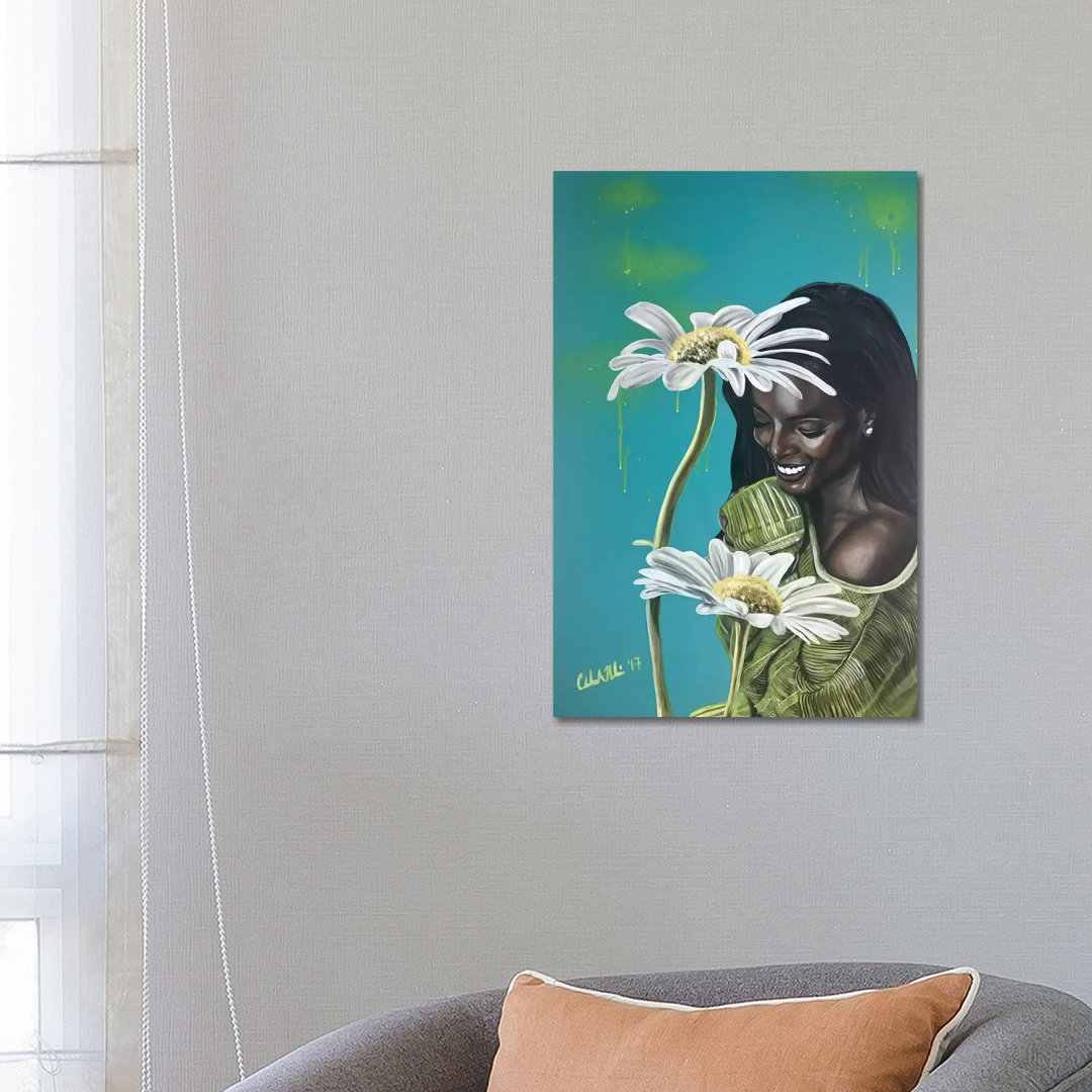 I'm So Happy by Stina Aleah - Wrapped Canvas Gallery-Wrapped Canvas Giclée