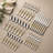 40-Piece Gold Silverware Set Stainless