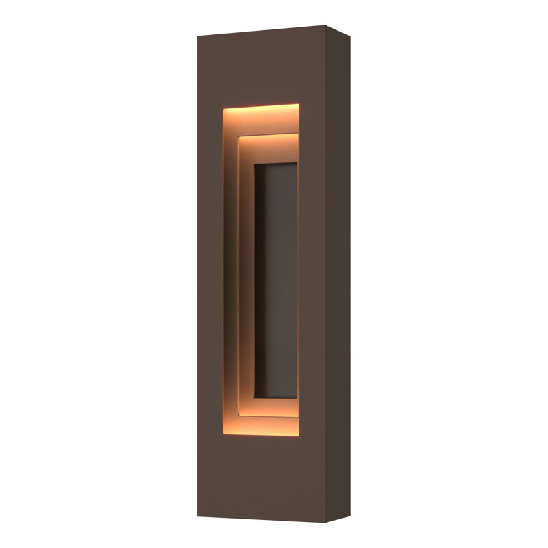 Procession Arch Outdoor Sconce, 27.5" H x 8" W x 3.9" D, Coastal Natural Iron, Coastal Bronze