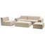 Lounge Set Dequesha Olefin Beige 7 Seater-1218091881