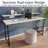 Metal Writing Desk With Shelf-874646595-874646594