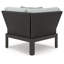 Canapé modulaire d'extérieur 4 pièces Jennings