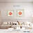 Crowle Coral Linen Mini I-111881215