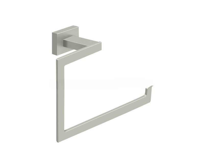 Deltana 55D2008-15 8-1/2" Length 55D Series Towel Ring Satin Nickel