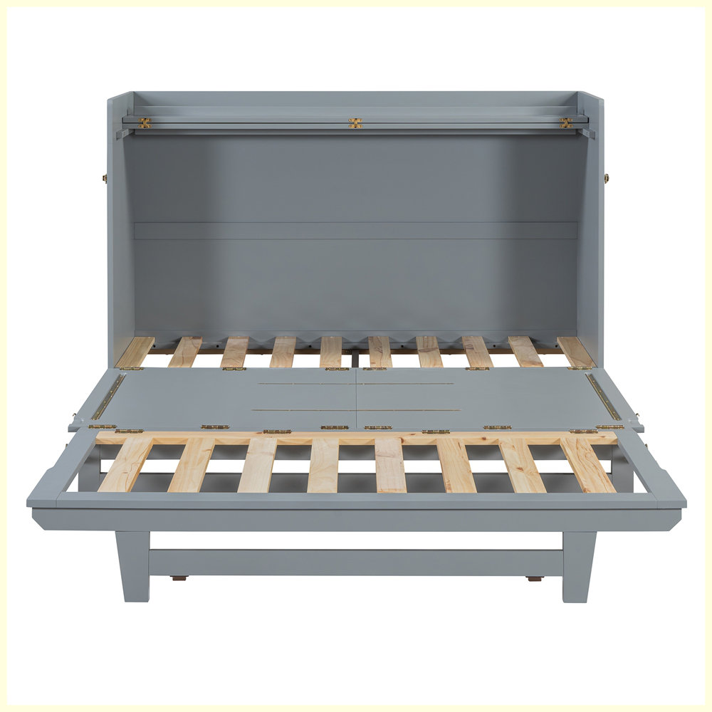 Latitude Run® Modern Design Murphy bed with iron legs | Wayfair