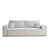 Beige Grey Polyester/Chenille