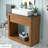 Rennes 36" Reclaimed Wood Vanity In Natural Teak Cabinet Only