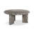 Annamari Nesting Coffee Table- Small-Dark Taupe Marble Solid