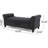 HAYES ARMED STORAGE BENCH