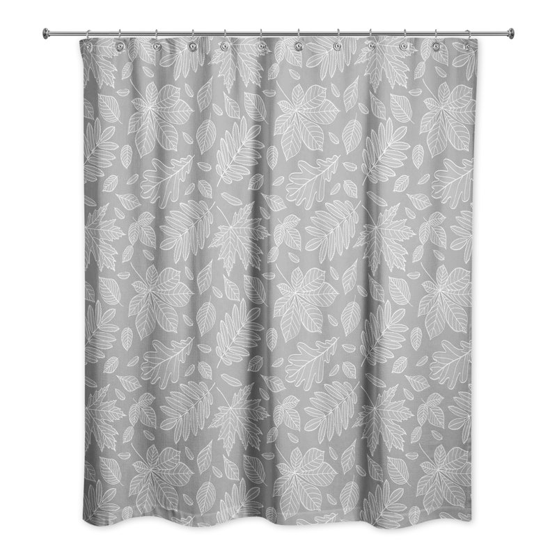 Rideau de douche Ritchy, Gris