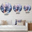 Forêt de Noël avec rivière et arbres I - Horloge murale traditionnelle-60328633